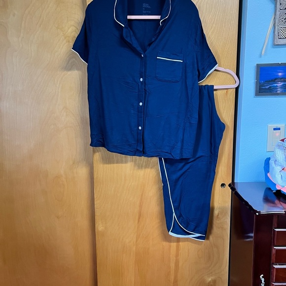 Stars Above Midnight Blue Pajama Set – Size XL - Picture 1 of 5